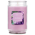 Lilac Breeze scented single-Wick Large Glass Jar Candle 20 oz...