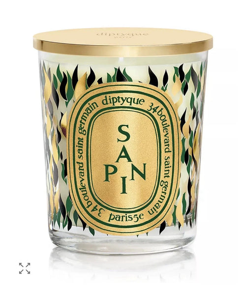 Diptyque Sapin Scented Candle with Lid, 6.5oz